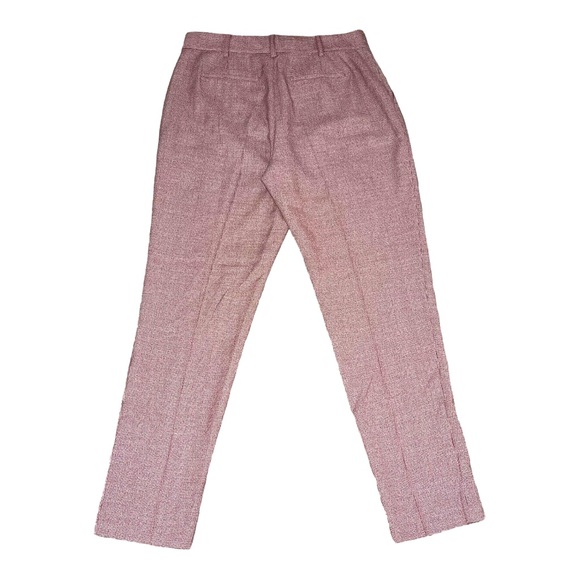 New Equipment Femme Berke Trouser in Brick and Natural White Size 4 - Picture 4 of 5